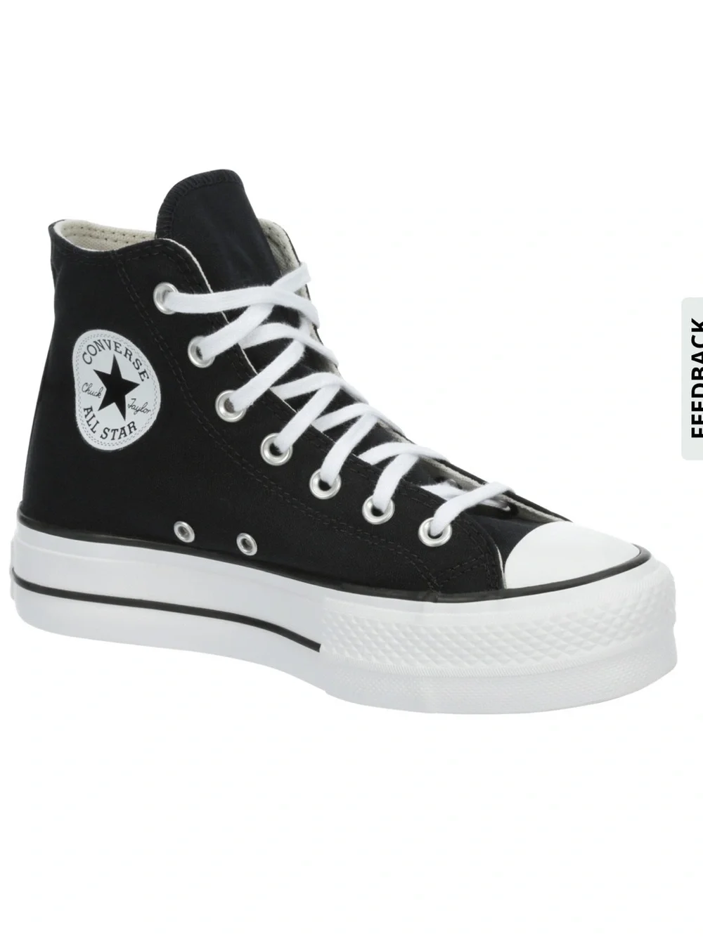 Converse high top platform sneakers size 8.5 women’s